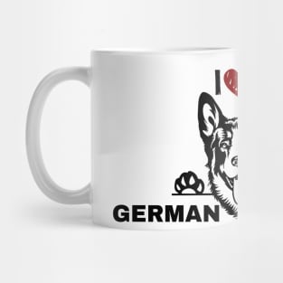 I love my German Shepherd Mug